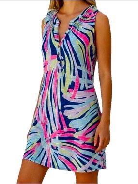 Lilly Pulitzer Essie Dress Indigo Sea Dreamin